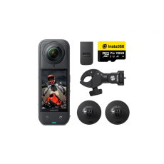 Insta360 X5 motocyklový balíček - akční kamera X5 + příslušenství na motorku