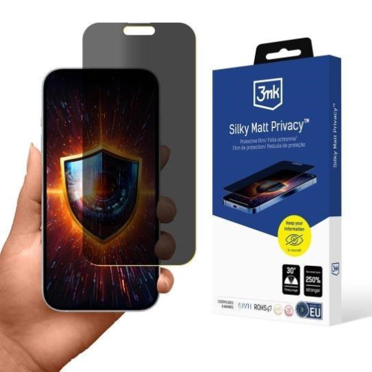 3mk Silky Matt Privacy pro Apple iPhone 17
