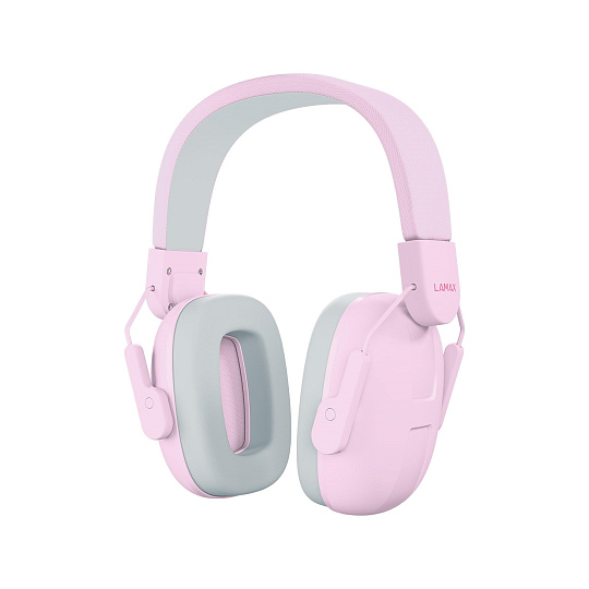 LAMAX KidMuffs1 Pink - ochranná dětská sluchátka LAMAX KidMuffs1 Pink - ochranná dětská sluchátka