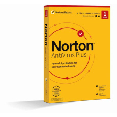 NORTON ANTIVIRUS PLUS 2GB CZ 1 používateľ pre 1 zariadenie na 1 rok BOX