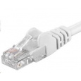 PREMIUMCORD Patch kábel UTP RJ45-RJ45 CAT5e 7m biely