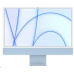 APPLE 24-palcový iMac s Retinou 4.5K displej: čip M1 s 8-jadrovým CPU a 7-jadrovým GPU, 256 GB - modrá