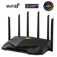 ASUS TUF-AX6000 (AX6000) WiFi 6 Extendable Gaming Router, 2.5G porty, AiMesh, 4G/5G Mobile Tethering