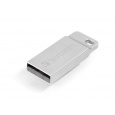 VERBATIM Flash disk 16 GB Metal Executive, USB 2.0, strieborná