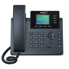 Yealink SIP-T34W WiFi telefon, s napájecím adaptérem, 2,3" 132x64 grafický, 2x RJ45 10/100,