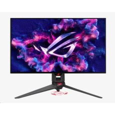 ASUS LCD 27" PG27AQDP ROG OLED 2560x1440, 0,03ms, 450cd, 480Hz, FreeSync, AI Assistant, 2x HDMI, DP, VESA