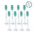 Philips HX6018/07 Sonicare ProResults, náhradní hlavice, standardní velikost, 8 kusů, nasazovací, bílá