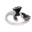 PREMIUMCORD Káblový adaptér USB - sériový port (COM, RS232, redukcia)