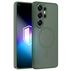 3mk ochranný kryt Misty MagCase Green pro Samsung Galaxy S26 Ultra 3mk ochranný kryt Misty MagCase Green pro Samsung Galaxy S26 Ultra