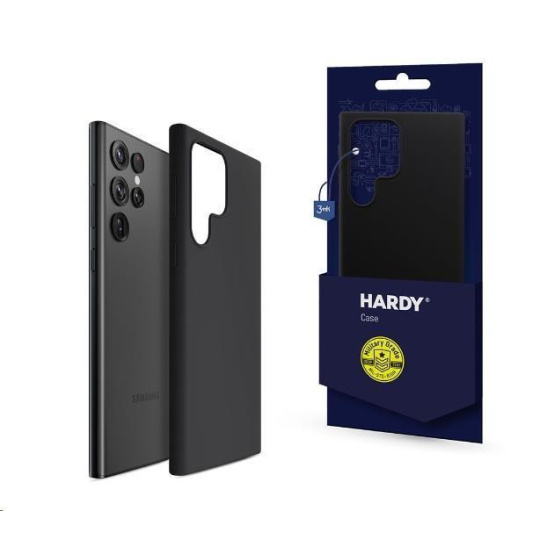 3mk ochranný kryt Hardy Android Silicone MagCase Samsung Galaxy S23 5G, černá