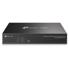 TP-Link VIGI NVR1004H-4P, [NVR, 4 channels, 4x PoE]