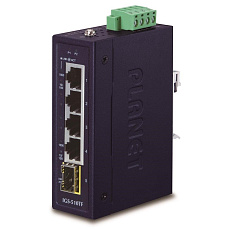 Planet IGS-510TF Switch průmyslový, 4x 1000Base-t, 1x SFP, dual power, 9-48VDC, -40 +75°C Planet IGS-510TF Switch průmyslový, 4x 1000Base-t, 1x SFP, dual power, 9-48VDC, -40 +75°C