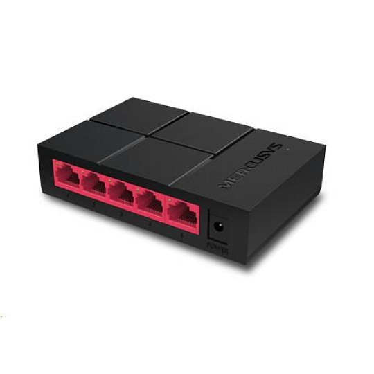 MERCUSYS MS105G switch (5xGbE, fanless) MERCUSYS MS105G switch (5xGbE, fanless)