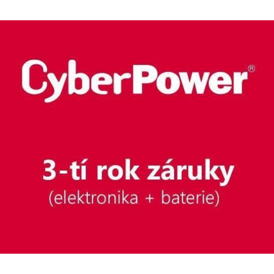 CyberPower 3-ročná záruka na PR3000ERT2U