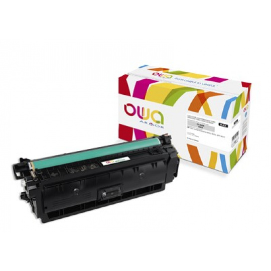 OWA Armor toner pre HP Color Laserjet Ese M552, M553, MFP M577, 12500 strán, CF360X, čierna/čierna