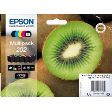Atrament EPSON Multipack "Kiwi" 5 farieb 202 Claria Premium Ink