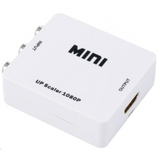 AV konvertor cinch zásuvka -> HDMI zásuvka SpeaKa Professional SP-AV2HDMI SP-3957144 AV konvertor cinch zásuvka -> HDMI zásuvka SpeaKa Professional SP-AV2HDMI SP-3957144
