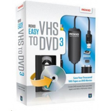Easy VHS to DVD 3 BOX - jazyk EN/FR/DE/ES/IT/NL
