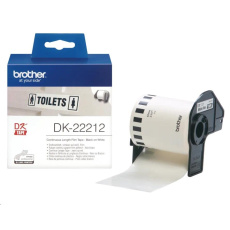 BROTHER DK-22212 biela fólia 62mm x 15,24m