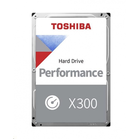 TOSHIBA HDD X300 10TB, SATA III, 7200 otáčok za minútu, 256 MB cache, 3,5", BULK