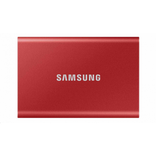 Externý disk SSD Samsung - 500 GB - červený