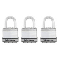 Master Lock Titanový visací zámek -  Excell - 45mm (3 ks / blistr)
