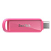 SanDisk Flash Disk 512GB iXpand Phone Drive USB-C, růžová