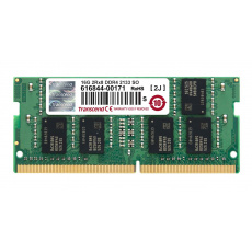 SODIMM DDR4 16GB 2133MHz TRANSCEND 2Rx8 CL15, bulk