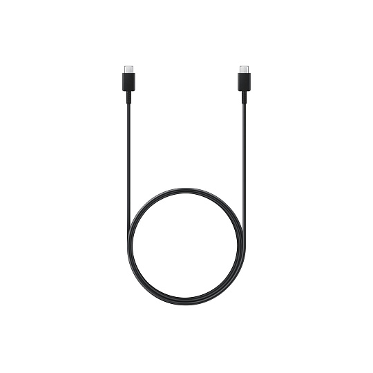 Cable Samsung EP-DX510 - USB cable black, 1.8 m - 24 pin USB-C (M) to 24 pin USB-C (M), EU