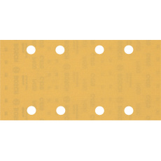 Bosch brusný papír EXPERT C470 s 8 otvory pro vibrační brusky 93 × 186 mm, G 400, 10 ks Bosch brusný papír EXPERT C470 s 8 otvory pro vibrační brusky 93 × 186 mm, G 400, 10 ks