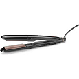 BaByliss ST493E Steam Smooth žehlička na vlasy, černá, parní systém, keramický povrch, 5 stupňů teploty