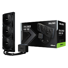 ASROCK Vodní chladič Challenger Pure 360, 3x120mm, LGA1851, AM5, černá ASROCK Vodní chladič Challenger Pure 360, 3x120mm, LGA1851, AM5, černá
