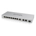 Zyxel XGS1250-12 12-portový gigabitový webový manažovateľný prepínač, 8x Gigabit RJ45, 3x MultiGig 1/2.5/5/10G, 1x SFP+