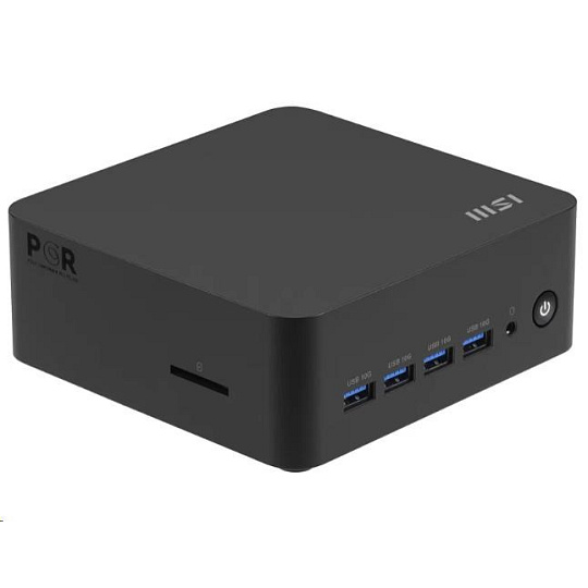 MSI PC Cubi Z AI 8M-006BEU, R7 8845HS, N/A, N/A SSD, N/A, No OS, Black MSI PC Cubi Z AI 8M-006BEU, R7 8845HS, N/A, N/A SSD, N/A, No OS, Black