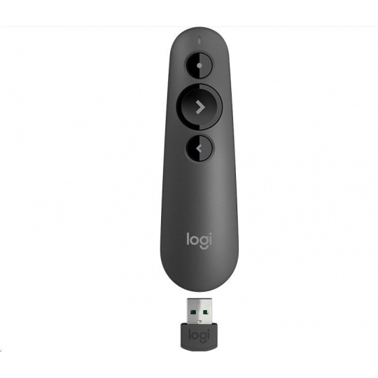 Logitech Wireless Presenter R500s Graphite, bezdrátový prezentér