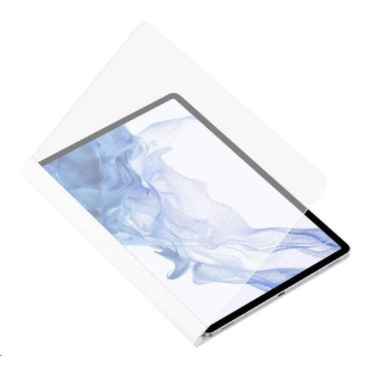 Samsung flipové puzdro Note View EF-ZX800PWE pre Galaxy Tab S7+/S7 FE/S8+, biela