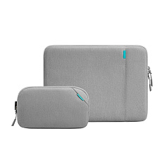 tomtoc Sleeve Kit - 13" MacBook Pro / Air, tmavě šedá