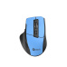 C-TECH myš Ergo WLM-05, bezdrátová, 1600DPI, 6 tlačítek, USB nano receiver, modrá