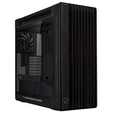 ASUS case PROART PA602 WOOD TG PWM BLACK, Mid Tower, průhledná bočnice, černá