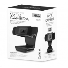 PLATINET web kamera 1080P, Full HD, digitální mikrofon, závit pro TRIPODO, USB PLATINET web kamera 1080P, Full HD, digitální mikrofon, závit pro TRIPODO, USB