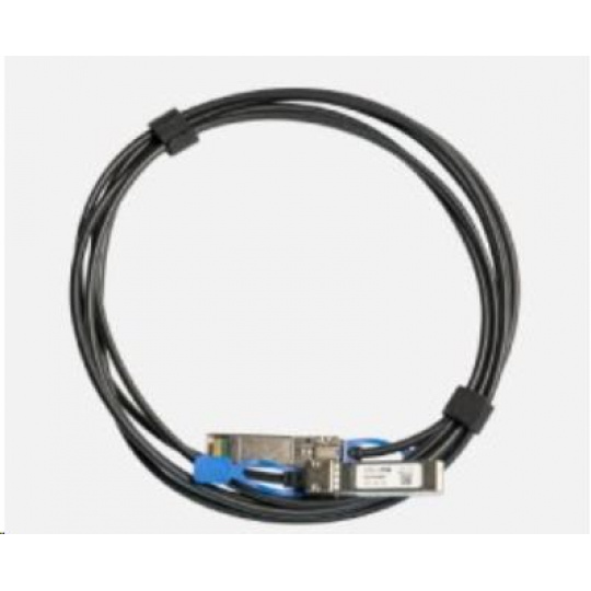 MikroTik XS+DA0003, kábel na priame pripojenie, SFP/SFP+/SFP28, 1/10/25G, 3 m