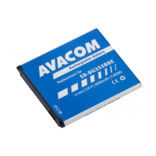 Batéria AVACOM Samsung Core 2 Li-Ion 3,8 V 2000 mAh, (náhrada za EB-BG355BBE)