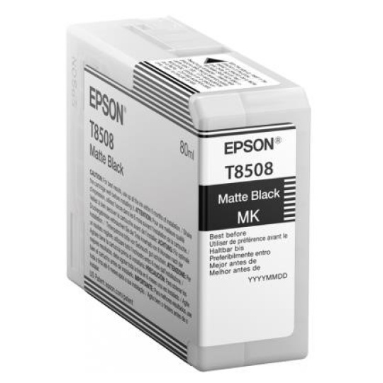 Čierny atrament EPSON ULTRACHROME HD "Scythe" - matná čierna - T850800 (80 ml)