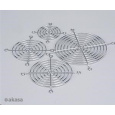 Ochranná mriežka AKASA MG-06, pre ventilátory 60 mm, pochrómovaná