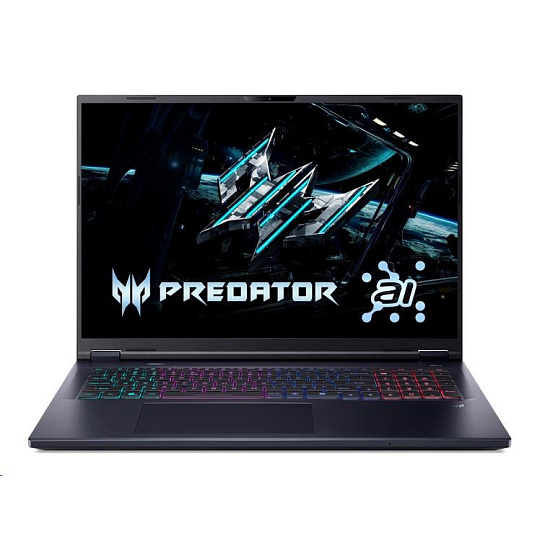 ACER NTB Predator Helios Neo 18 AI (PHN18-72-94LX),Ultra 9 275HX,18"WQXGA,32GB,1TB SSD,RTX 5070 Ti,Linux,Black