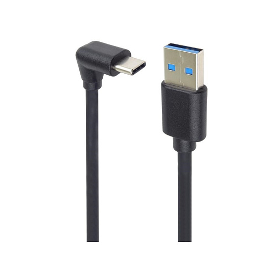 PremiumCord Kabel USB typ C/M zahnutý konektor 90° - USB 3.0 A/M, 2m PremiumCord Kabel USB typ C/M zahnutý konektor 90° - USB 3.0 A/M, 2m