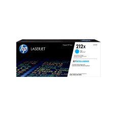 BAZAR - HP 212X High Yield Cyan Original LaserJet Toner Cartridge (10,000 pages) - Poškozený obal (Komplet)