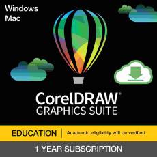 CorelDRAW Graphics Suite 365 Education na prenájom ESD (Windows/MAC) EN/FR/DE/IT/SP/BP/NL/CZ/PL