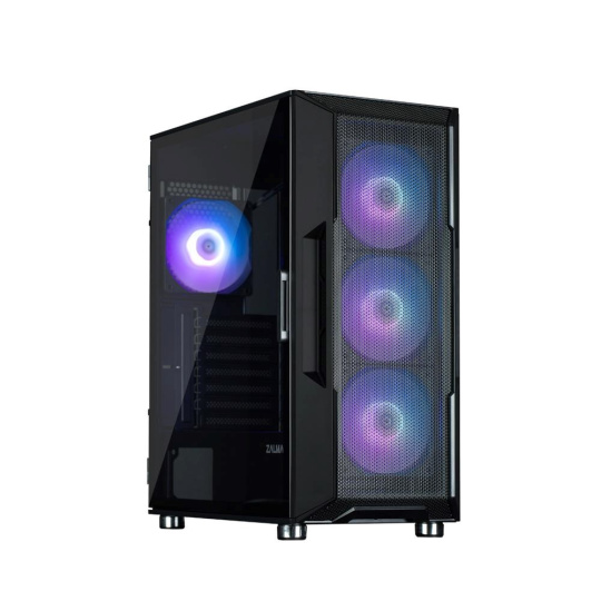 ZALMAN case I3 NEO, Mid Tower, ATX, 2xUSB 3.0, 1xUSB 2.0, 4x 120mm ARGB Fan, černá