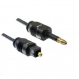 PREMIUMCORD Kábel 3,5 mm mini Toslink - Toslink, OD:2.2 mm, dĺžka 3 m